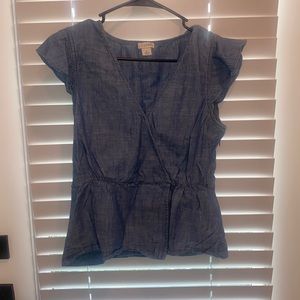J by J Crew Jean Top